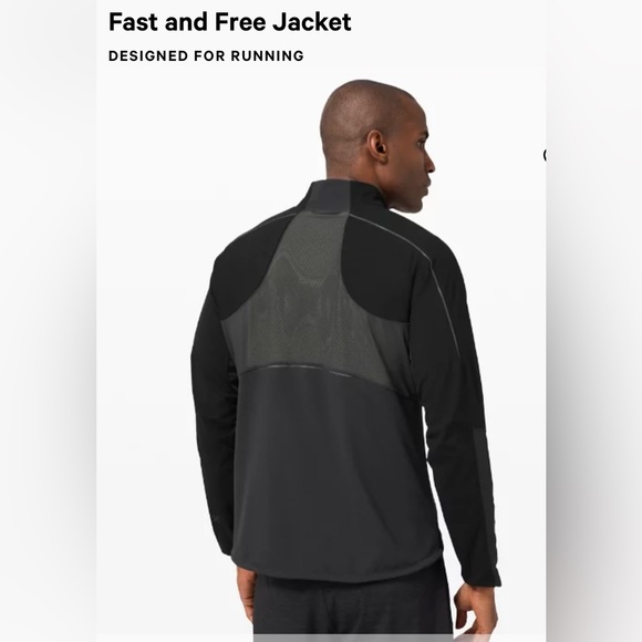 LuLu Lemon Fast & Free High Performance Jacket - Picture 3 of 12